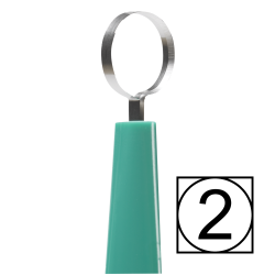 Sterylna ŁYŻECZKA dermatologiczna KAI 2mm 1szt