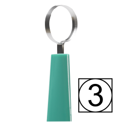 Sterylna ŁYŻECZKA dermatologiczna KAI 3mm 1szt