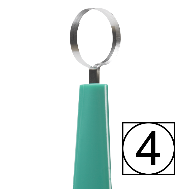 Sterylna ŁYŻECZKA dermatologiczna KAI 4mm 1szt