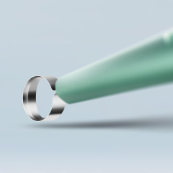 Sterylna ŁYŻECZKA dermatologiczna KAI 4mm 1szt