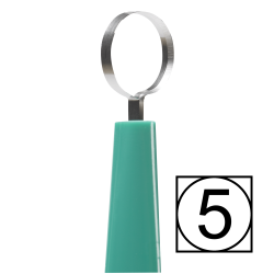 Sterylna ŁYŻECZKA dermatologiczna KAI 5mm 1szt