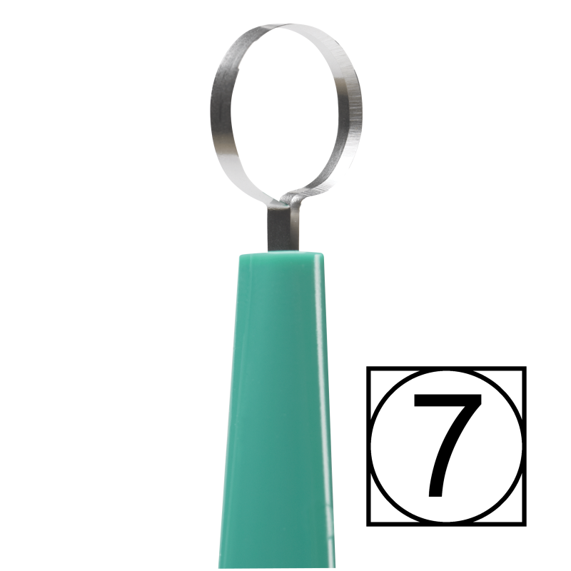 Sterylna ŁYŻECZKA dermatologiczna KAI 7mm 1szt