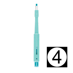 Sterylna SZTANCA CITO biopsyjna, dermatologiczna z suwakiem KAI 4mm 1szt