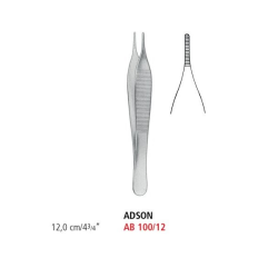 PĘSETA ADSON ANATOMICZNA 12 cm