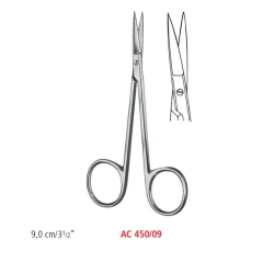 NOŻYCZKI IRIS OSTRO/OSTRE PROSTE 9 cm