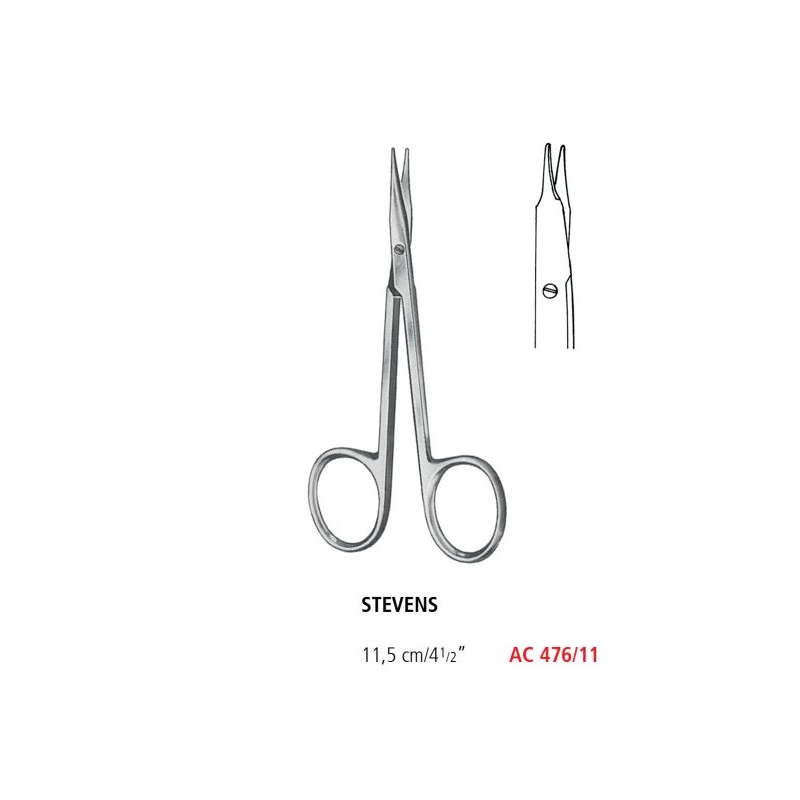 NOŻYCZKI STEVENS PROSTE TĘPE 11,5 cm
