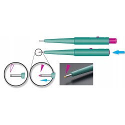 Sterylna SZTANCA CITO biopsyjna, dermatologiczna z suwakiem KAI 1,5mm 1szt