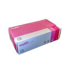 RÓŻOWE S RĘKAWICZKI NITRYLOWE OP. 100 SZT.