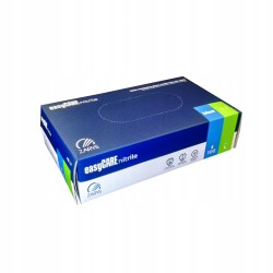 NIEBIESKIE L RĘKAWICZKI NITRYLOWE OP. 100 SZT.